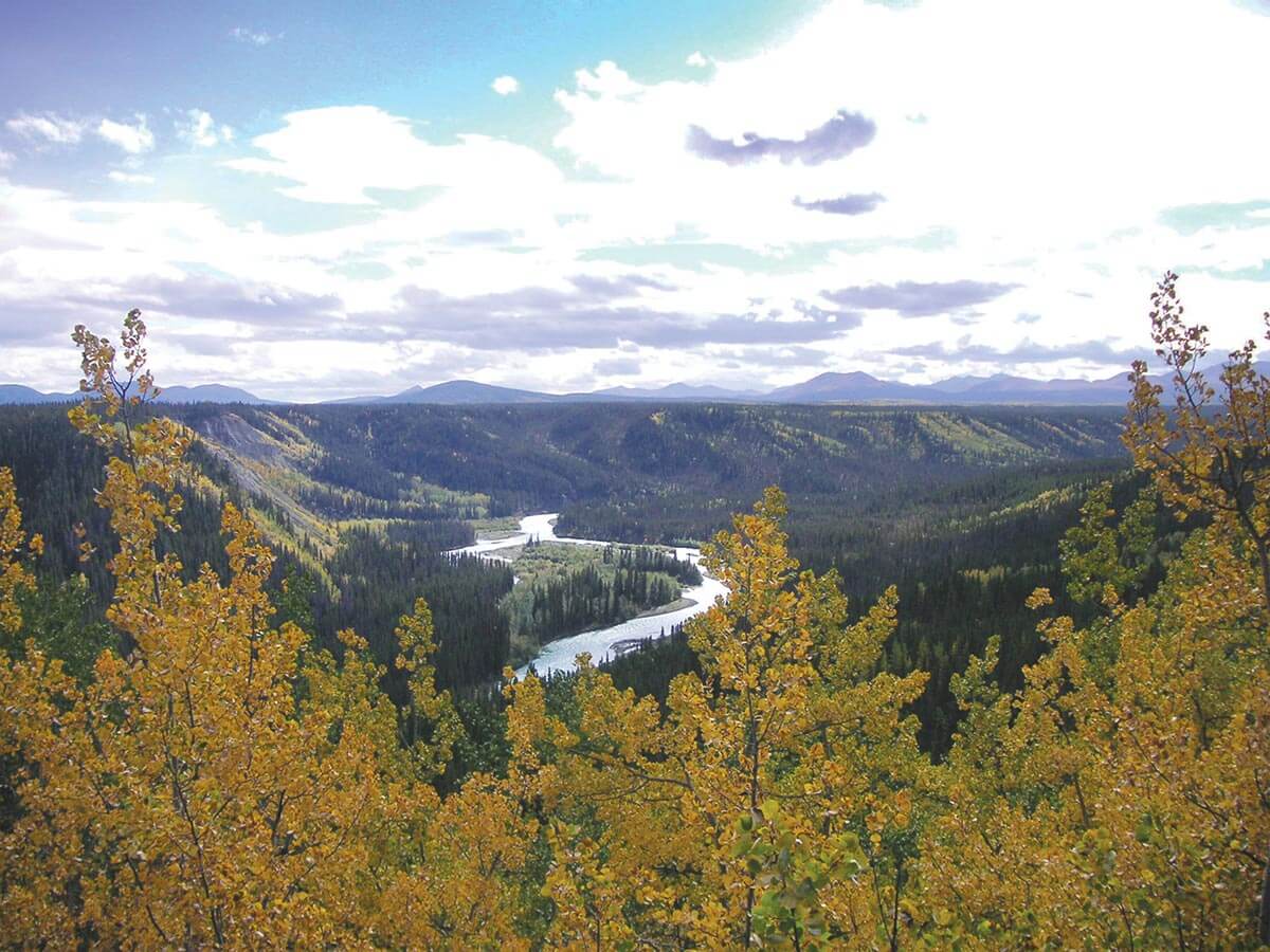 Landscape photo of Klutine Lake