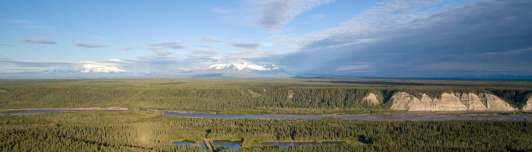 Mt Drum in the Wrangell Mountains.